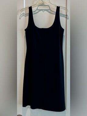 Ellen Tracy Black Mini Tank Dress